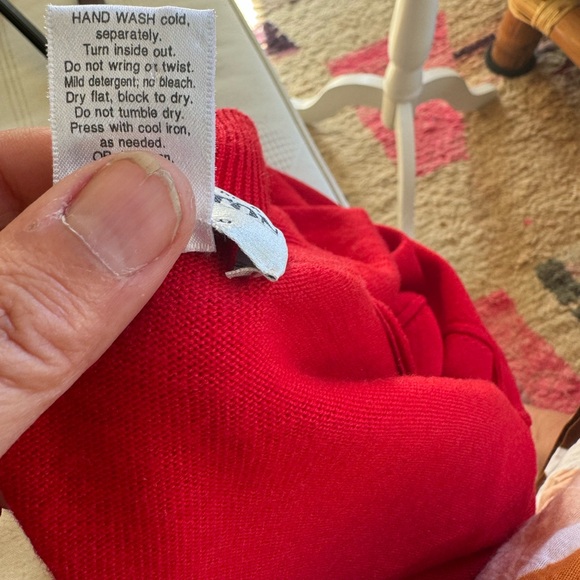 Pendleton red mock turtleneck - Picture 7 of 7